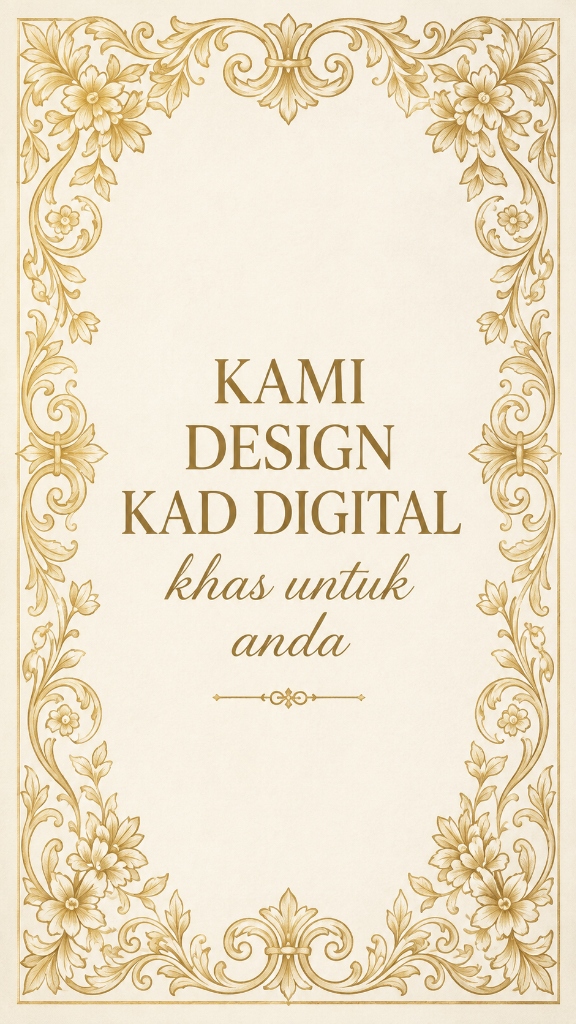 Kami Design Kad Digital Khas Untuk Anda